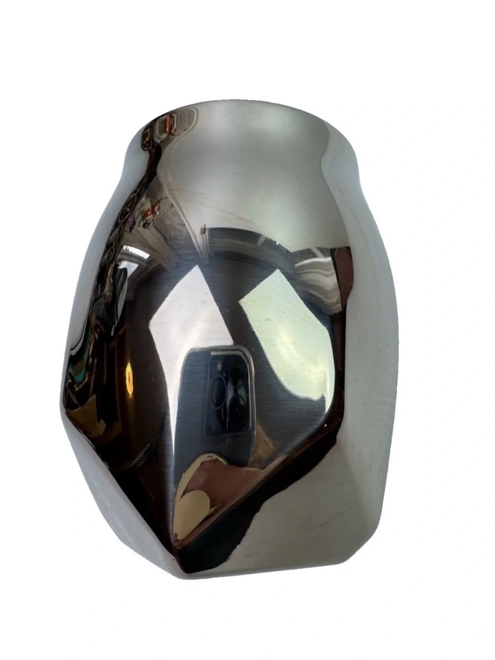 Norlan Polished Stainless Steel Tumbler Double Wall Whiskey Glass 3.75”Drinkware